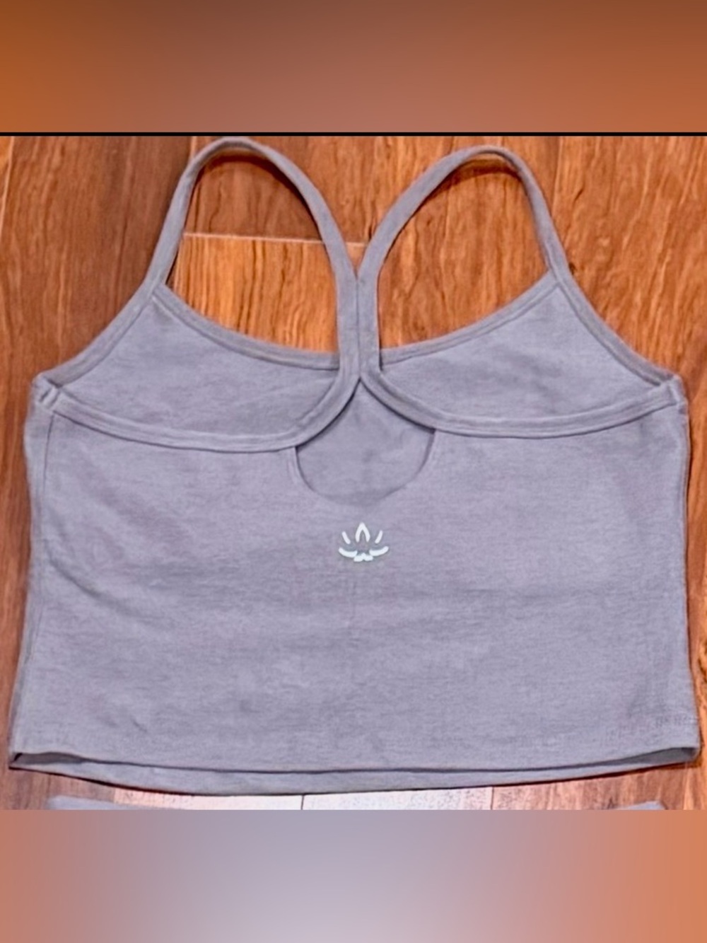 Beyond Yoga Spacedye Slim Racerback Cropped Tank, Size Medium